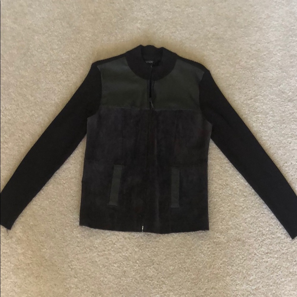 Suede & Leather Brown Jacket